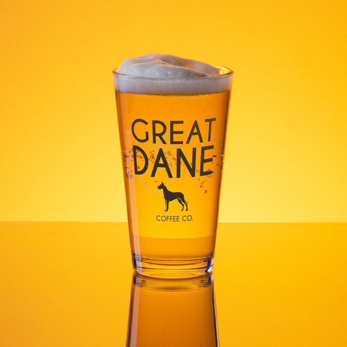 Happy Dog Pint Glass #1