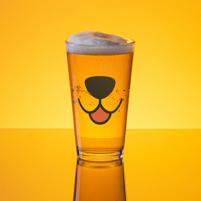Happy Dog Pint Glass #2