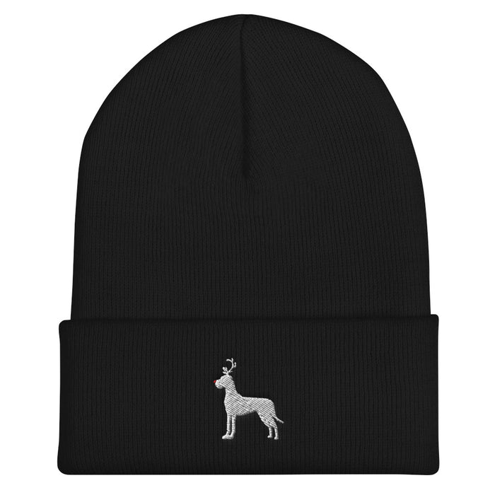 "Red Nosed Dane" Beanie