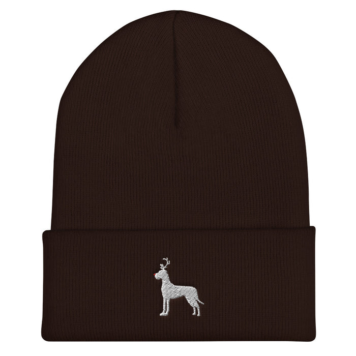 "Red Nosed Dane" Beanie