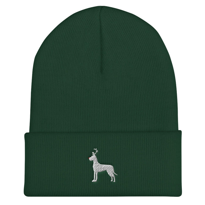 "Red Nosed Dane" Beanie