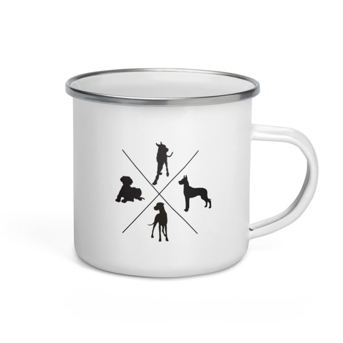 "X" Danes — Enamel Mug (GDRS)