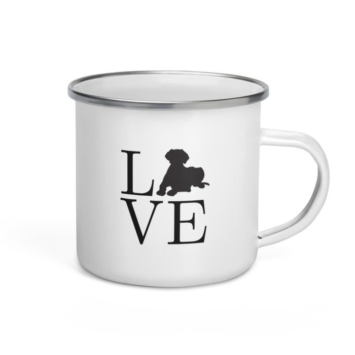 "Love" — Enamel Mug (GDRS)