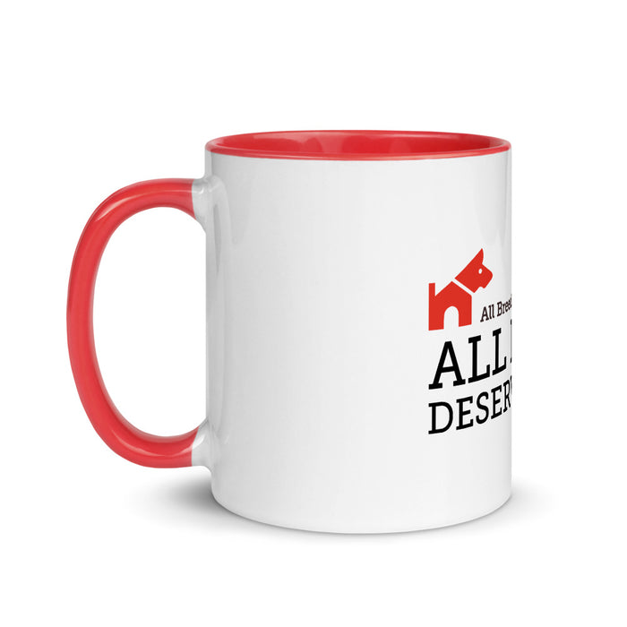 ABRT "All Dogs Deserve Love" — Mug
