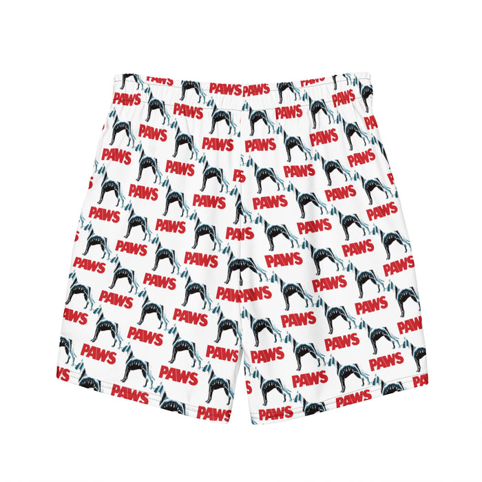 "PAWS" Swim Trunks