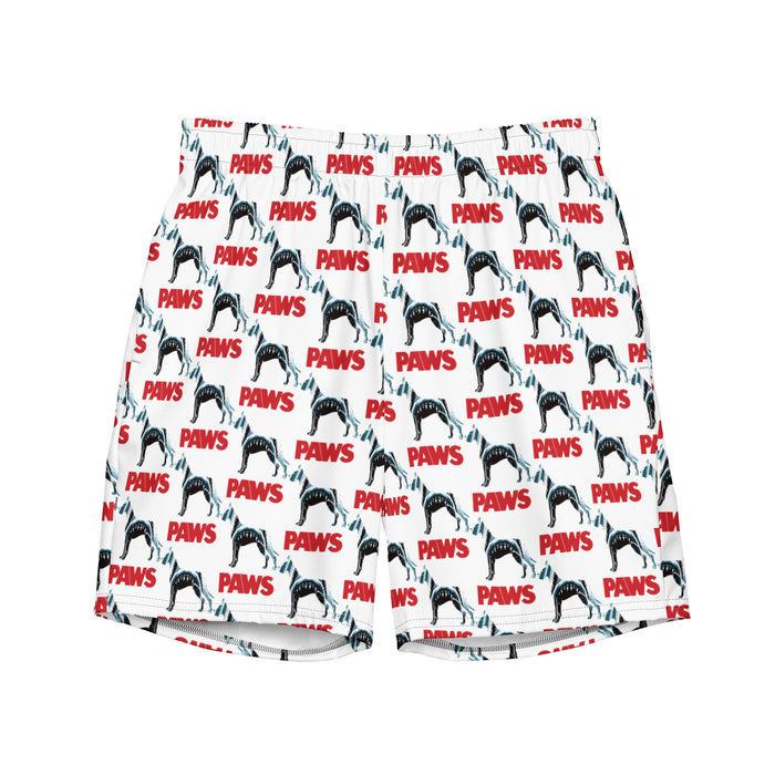 "PAWS" Swim Trunks