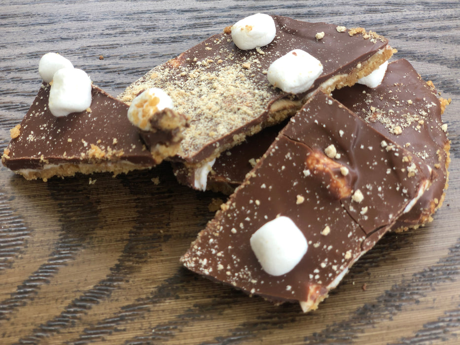 S'mores Chocolate Bark!