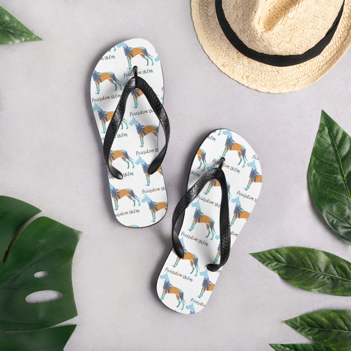 Pawsitive Vibes Flip-Flops