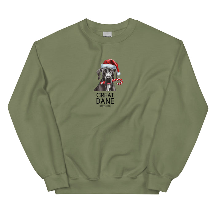 Santa's Great Dane Sweatshirt