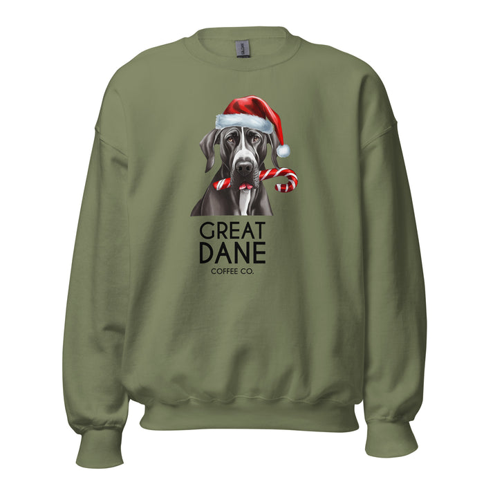 Santa's Great Dane Sweatshirt