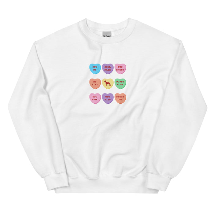 Candy Hearts Sweatshirt