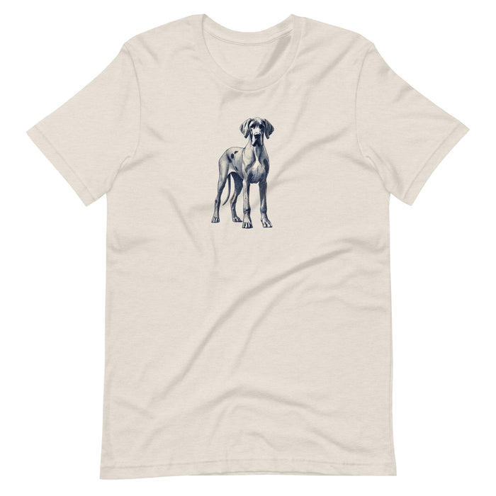 Unisex Sketchy Dane T-shirt