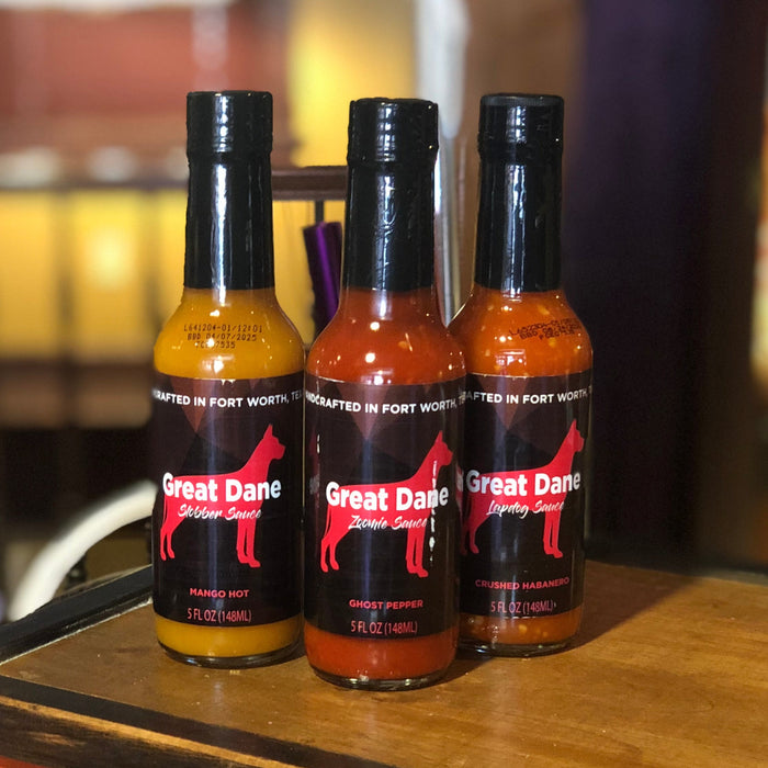 Great Dane Hot Sauce 3-Pack