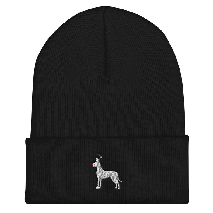 "Rudolph the Red Nosed Dane" Beanie