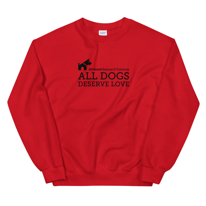 ABRT "All Dogs Deserve Love" — Unisex Sweatshirt