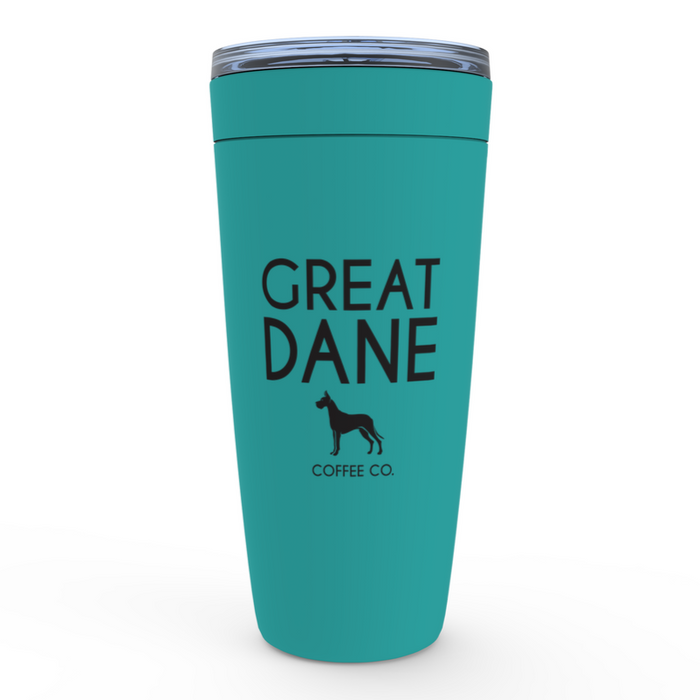 Great Dane Coffee Company Tumbler — Teal