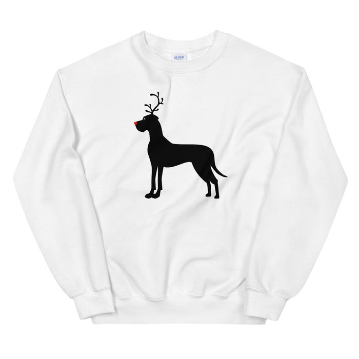 "Rudolph the Red Nosed Dane" Sweatshirt